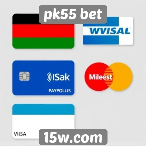 Métodos de pagamento oferecidos pela pk55 bet